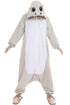 NEWCOSPLAY Unisex Adult Hippo Cosplay Onesie Pajamas- Plush One Piece Costume